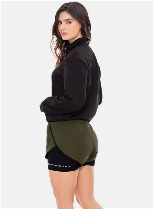 Sudadera Deportiva Mujer Babalú Negro Unitalla  107753